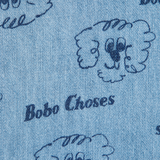 Pickles The Dog all over denim shirt