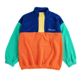 Bobo Choses color block zipped sweatshirt
