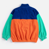 Bobo Choses color block zipped sweatshirt