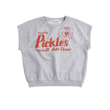 Pickles The Dog sleeveless sweatshirt