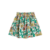 Color Herbalist all over woven skirt