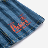 Pickles The Dog Striped denim skirt