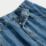Pickles The Dog Striped denim skirt