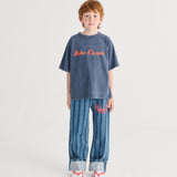 Pickles The Dog Striped denim pants