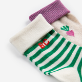 Pixel Sugar beet short socks pack x 2