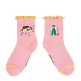Farm Adventure ruffled short socks