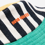 Bobo Choses striped bucket hat