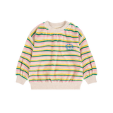 Have Fun Striped Sweatshirt