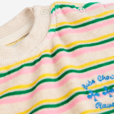 Have Fun Striped Sweatshirt