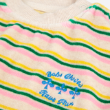 Have Fun Striped Sweatshirt