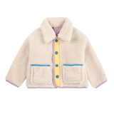 Game Pawns All Over Reversible Sheepskin Jacket