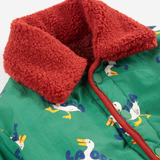 La Oca all over reversible sheepskin jacket