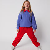Bobo Choses polo purple sweatshirt