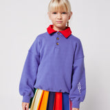 Bobo Choses polo purple sweatshirt