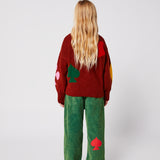 Bobo Joker jacquard turtle neck jumper