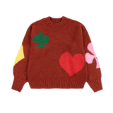 Bobo Joker jacquard turtle neck jumper