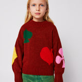 Bobo Joker jacquard turtle neck jumper