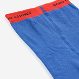 Bobo Choses Blue Color Block Tights