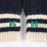 BC navy gloves