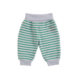 Bobo Choses | Bobo Choses green heather stripes jogging pants