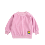 Bobo Choses | Booo Bo Choses Tag velvet sweatshirt – Pink