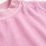 Bobo Choses | Booo Bo Choses Tag velvet sweatshirt – Pink