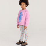 Bobo Choses | Softpaw Monster sweatshirt – Pink