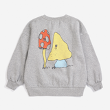 Bobo Choses | Mush Monster Duo sweatshirt – Light Heather Grey