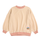 Bobo Choses | Taxi Saurus Tag velvet sweatshirt