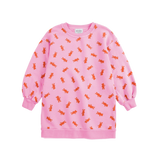 Bobo Choses | Softpaw Monster all over sweatshirt dress – Pink