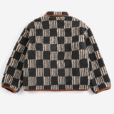 Bobo Choses | Almost Moiré all over sheepskin jacket – Dark Grey
