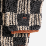 Bobo Choses | Almost Moiré all over sheepskin jacket – Dark Grey