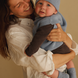 Beanie Newborn - light blue