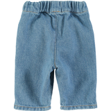 Baby trousers | Washed navy denim