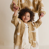 Cozmo Golden Moon Stars Cardigan