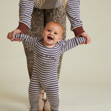 Milking It Inky Stripe Onesie