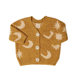 Cozmo Golden Moon Stars Cardigan