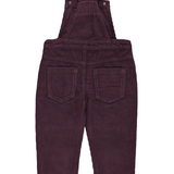 Dungarees | Aubergine corduroy