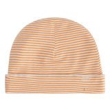 Baby Beanie GOTS - Melon/cream
