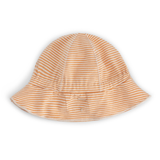 Baby Sun Hat GOTS - Melon/cream