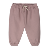 Baby Track Pants GOTS - Berry