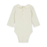 Baby Collar Onesie GOTS - Cream