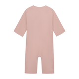 Baby Suit with Snaps GOTS - Faded Pink