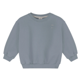 Baby Dropped Shoulder Sweater GOTS - Stone Gray