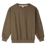 Dropped Shoulder Sweater GOTS - Woody