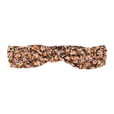 Headband w/ bow | Light pink flowers