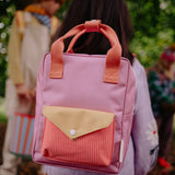 Sticky Lemon backpack small | lemon tree | envelope | rosebay pink