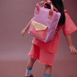 Sticky Lemon backpack small | lemon tree | envelope | rosebay pink