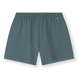 Button Shorts GOTS - Blue Gray