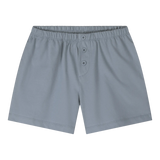 Button Shorts GOTS - Stone Gray